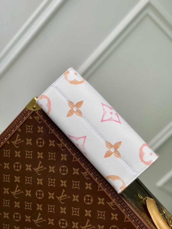 Louis Vuitton LV On The Go Pochette With OG Double Box & Dust Bag Coin Pouch