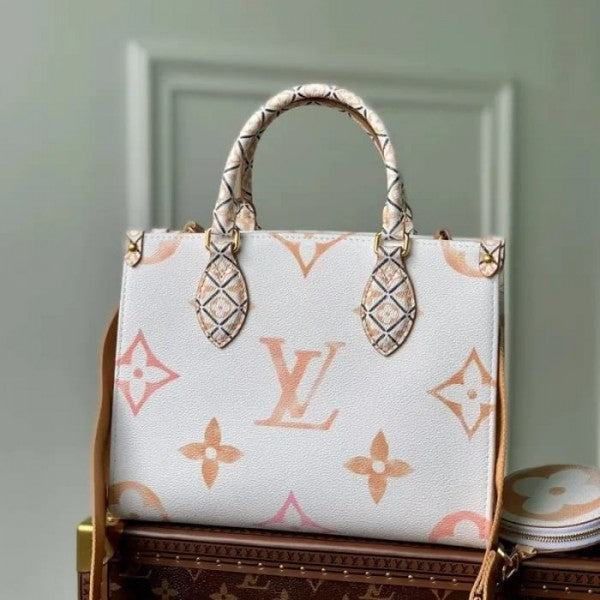 Louis Vuitton LV On The Go Pochette With OG Double Box & Dust Bag Coin Pouch