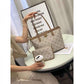 Tory Burch Monogram Tote With OG Box & Dust Bag & Extra Pouch