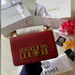 Versace Jeans Couture Saffiano Lock Crossbody Bag