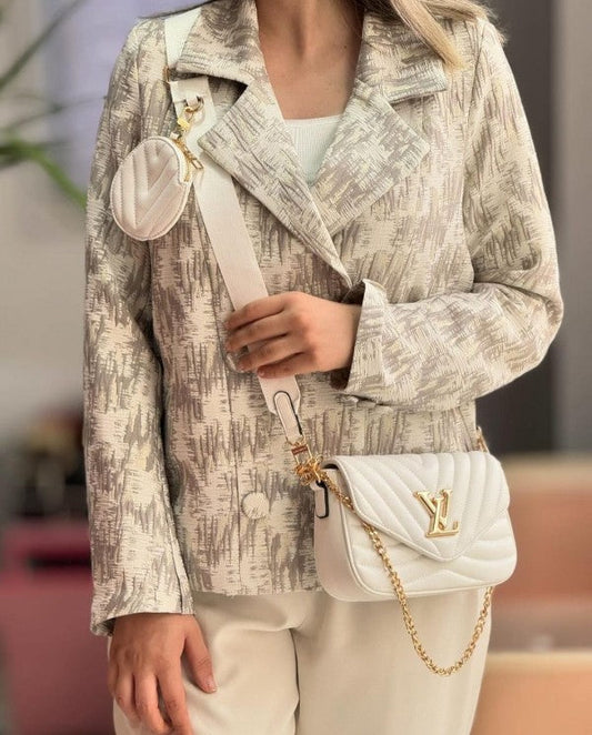 Louis Vuitton LV Multi Pochette Wave With OG Box Dust Bag