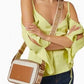 Michael Kors Logo Print Maeve Crossbody Bag