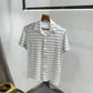 Zara Stripes Premium Relax Fit Half Shirt