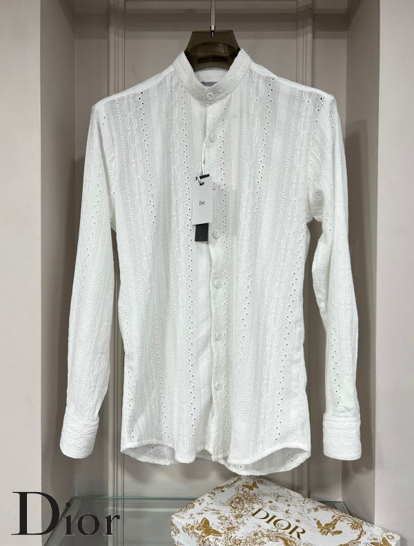 Christian dior Crochet Shirt And Carry Bag