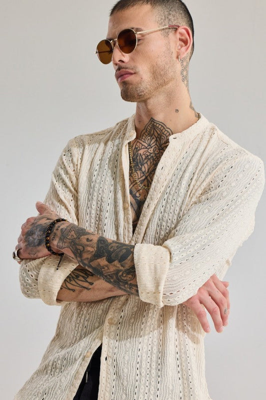 Christian dior Crochet Shirt And Carry Bag