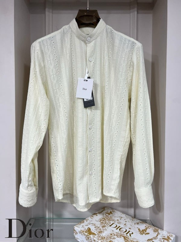 Christian dior Crochet Shirt And Carry Bag