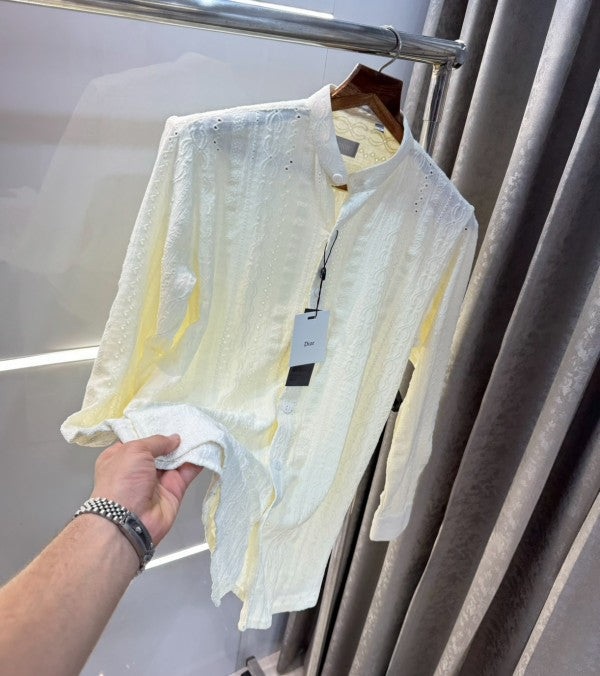 Christian dior Crochet Shirt And Carry Bag
