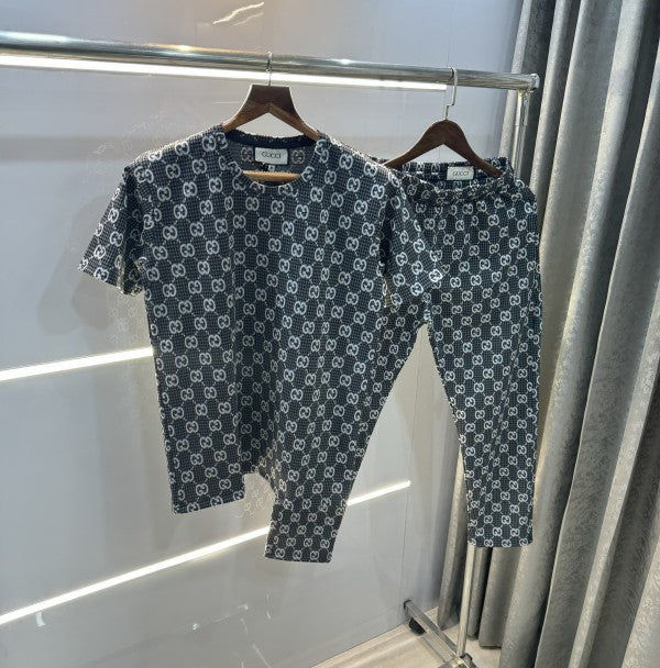 Gucci Monogram Imported premium Tracksuit With Carry Bag