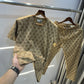 Gucci Monogram Imported premium Tracksuit With Carry Bag
