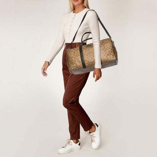 Coach Boston Premium Edition Duffle Bag With Dust Bag