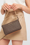 Michael Kors MK MD Chain Pouchette Bag With Dust Bag