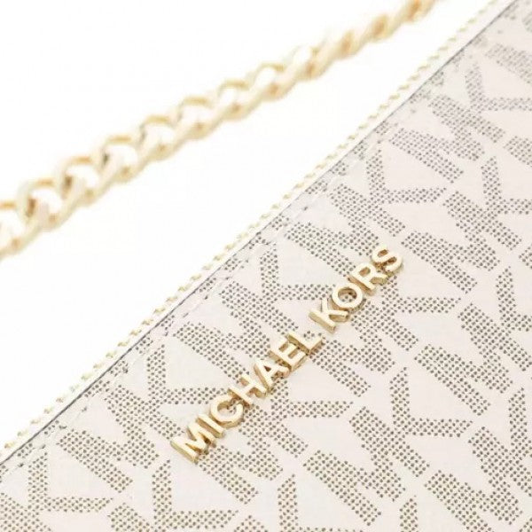 Michael Kors MK MD Chain Pouchette Bag With Dust Bag