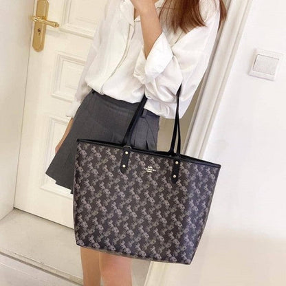 Coach Signature City Tote Bag With OG Box & Dust Bag