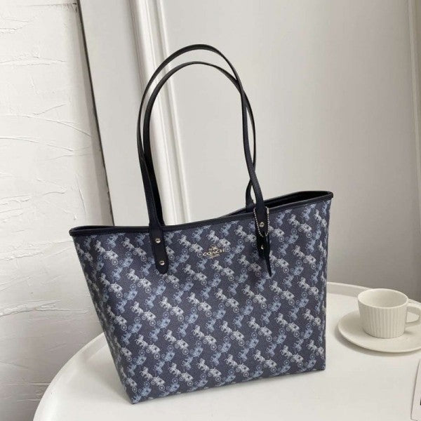 Coach Signature City Tote Bag With OG Box & Dust Bag