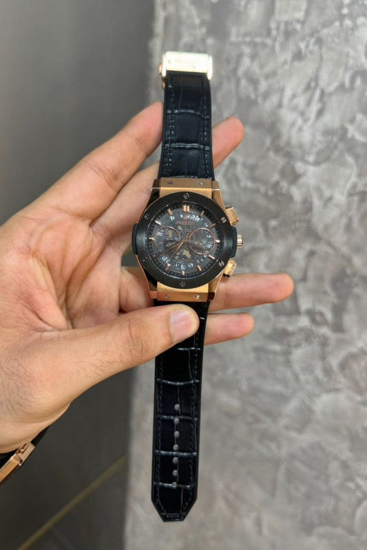 Hublot Black Big Bang Premium Quartz Watch 621