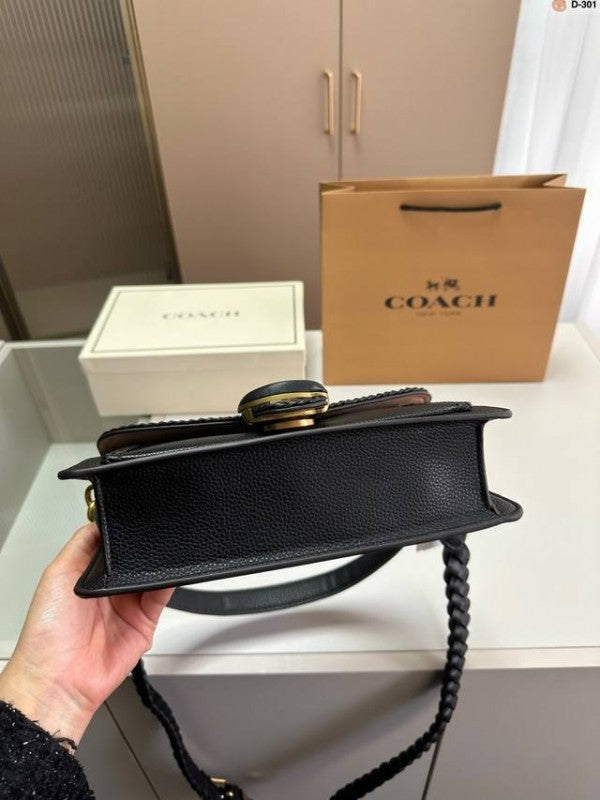 Coach Tabby 26 Elite Quality Shoulder Bag With OG Double Magnetic Box & Dust Bag