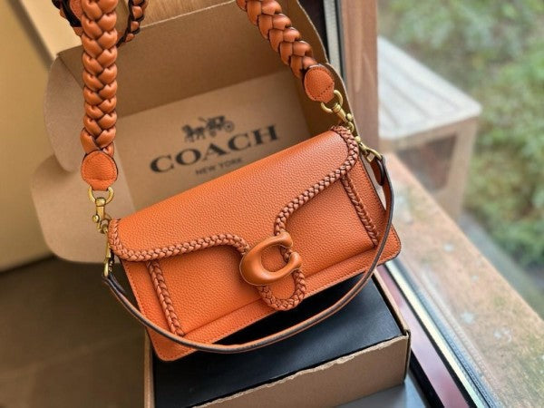 Coach Tabby 26 Elite Quality Shoulder Bag With OG Double Magnetic Box & Dust Bag