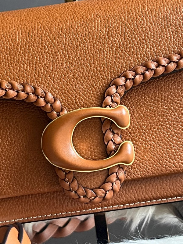 Coach Tabby 26 Elite Quality Shoulder Bag With OG Double Magnetic Box & Dust Bag