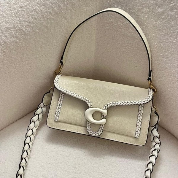 Coach Tabby 26 Elite Quality Shoulder Bag With OG Double Magnetic Box & Dust Bag