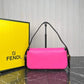 Fendi Baguette Twist Premium Shoulder Crossbody Bag With OG Box & Dust Bag