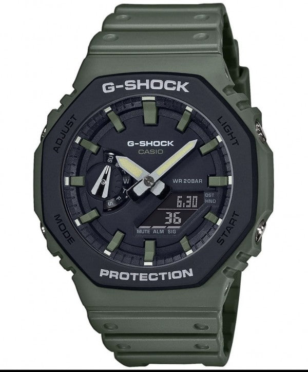 G - Shock Green with Black Dial Premium Watch