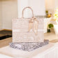 Tiger Dior Book Tote Oblique Embroidery With OG Box Dust Bag & Scarf