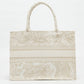 Tiger Dior Book Tote Oblique Embroidery With OG Box Dust Bag & Scarf