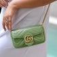 Gucci GG Marmont Mini Matelasse Shoulder Bag With Box & Dust Bag