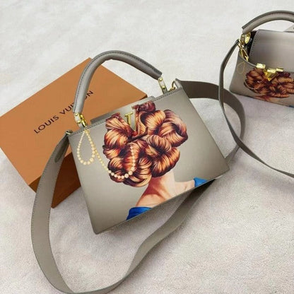 Louis Vuitton LV Capucines Artycapucines Premium Quality Leather Bag With Dust Bag