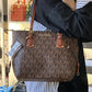 Michael Kors MK Voyager Tote Bag With Side Pocket & Dust Bag