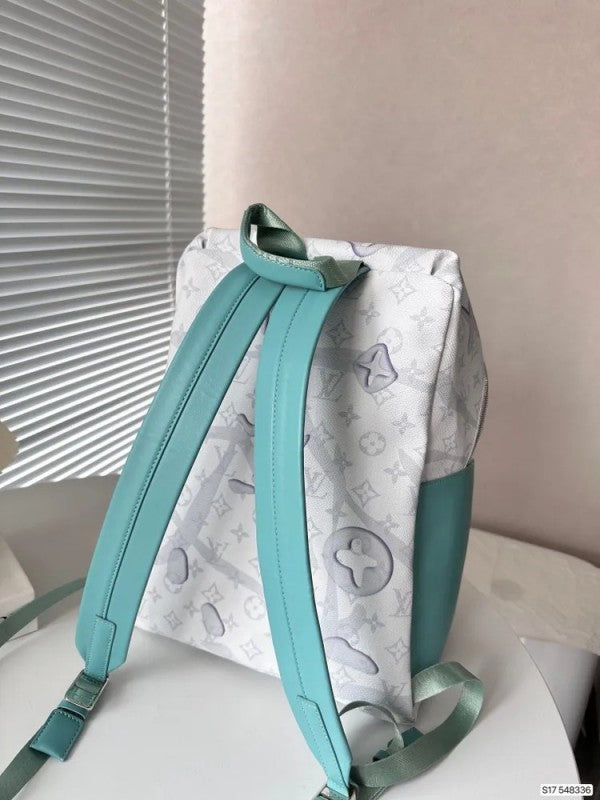Louis Vuitton LV Discovery Premium Monogram Unisex Backpack With Dust Bag