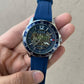 Tommy Hilfiger All Blue Automatic Open Machinery Premium Watch