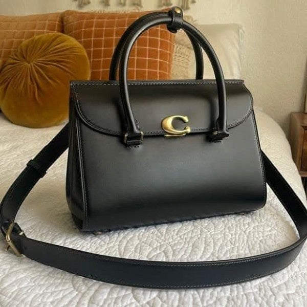 Coach Broome Carryall Top Handle Shoulder Bag With OG Box Dust Bag