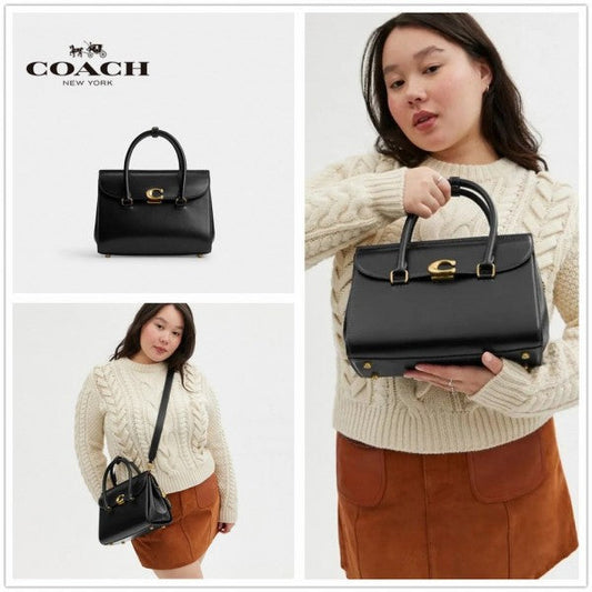 Coach Broome Carryall Top Handle Shoulder Bag With OG Box Dust Bag
