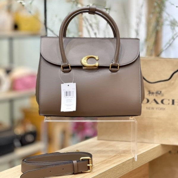 Coach Broome Carryall Top Handle Shoulder Bag With OG Box Dust Bag