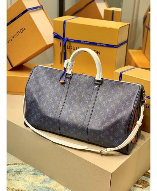 Louis Vuitton Keepall Bandoulire Somewhere Somehow Premium Unisex Duffle Bag