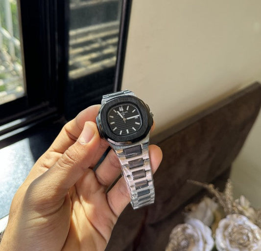 Patek Philippe Nautilus Metal Premium Quartz Watch