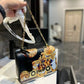 Versace Jeans Couture Crystal Medusa Shoulder Bag