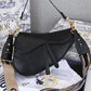 Dior Saddle Premium Leather White With OG Box