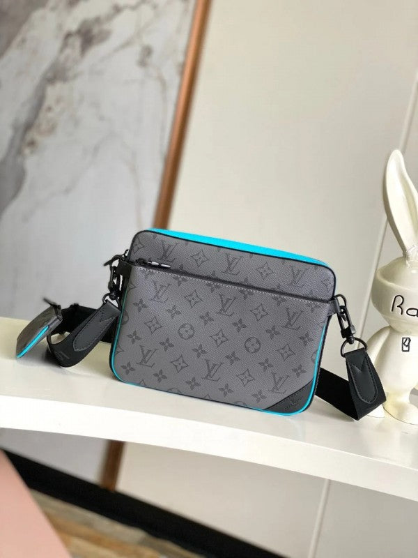 LV Virgil Abloh Trio Messenger Multi Crossbody Bag With OG Box & Dust Bag