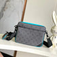 LV Virgil Abloh Trio Messenger Multi Crossbody Bag With OG Box & Dust Bag