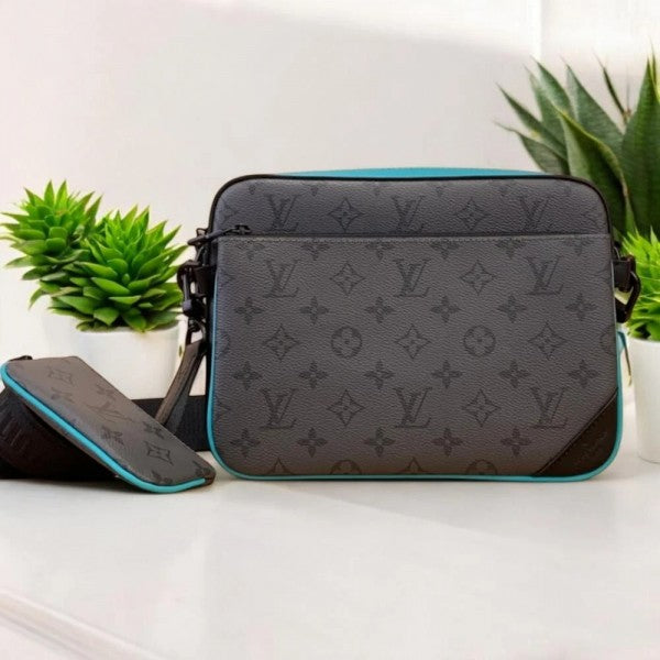 LV Virgil Abloh Trio Messenger Multi Crossbody Bag With OG Box & Dust Bag