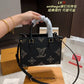 Louis Vuitton On The Go Premium Leather Tote Bag With OG Double Magnetic Box