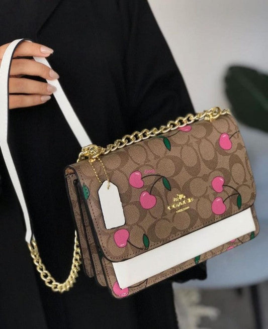 Coach Klare Signature Crossbody Bag With OG Box