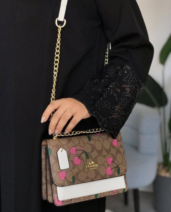 Coach Klare Signature Crossbody Bag With OG Box