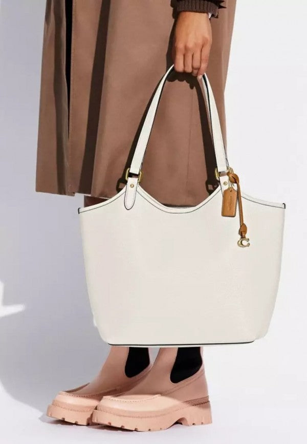 Coach Day Tote With Removable Pouch & Dust Bag