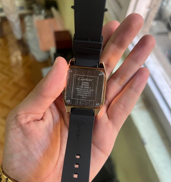Cartier Jubile Black With Copper Touch Quartz Watch