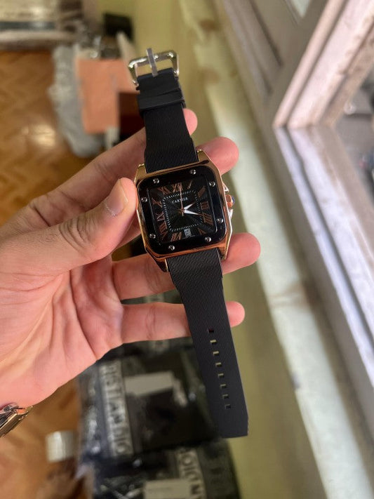 Cartier Jubile Black With Copper Touch Quartz Watch