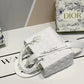 Dior Lady My ABC Matte White  With OG Box & Dust Bag