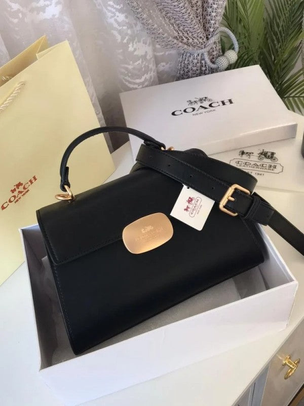 Coach Eliza Top Handle Premium Crossbody Bag With OG Magnetic Gift Box